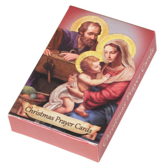 Christmas Wallet Holy Cards & Prayers, Pack of 54