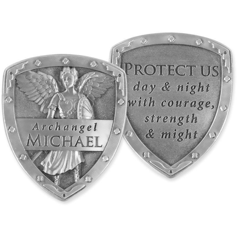 Saint Michael the Archangel Pocket Shield Token