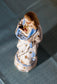 Vintage Sacred Heart of Jesus Statue, Hand-Painted Porcelain Bisque, 1930-50s German, 10.5 Inch