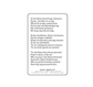 To the Name That Brings Salvation | Durable Wallet Holy Card | Catholic Hymns