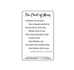 O Maiden, Child of Mary: Pocket PrayerFulls™ | Durable Wallet Prayer Cards | Catholic Poems