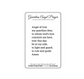 Guardian Angel Prayer: Pocket PrayerFulls™ | Durable Wallet Prayer Cards