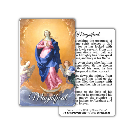 Magnificat: Pocket PrayerFulls™ | Durable Wallet Prayer Cards | Catholic Prayers