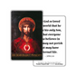 For God So Loved The World / Sacred Heart, John 3:16: Pocket PrayerFulls™ | Durable Wallet Prayer Cards | Holy Bible | Scripture