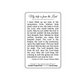 My help is from the Lord, Psalm 121/120: Pocket PrayerFulls™ | Durable Wallet Prayer Cards | Holy Bible | Scripture