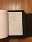 ESV Heirloom Single Column Personal Size Bible (Goatskin, Black)