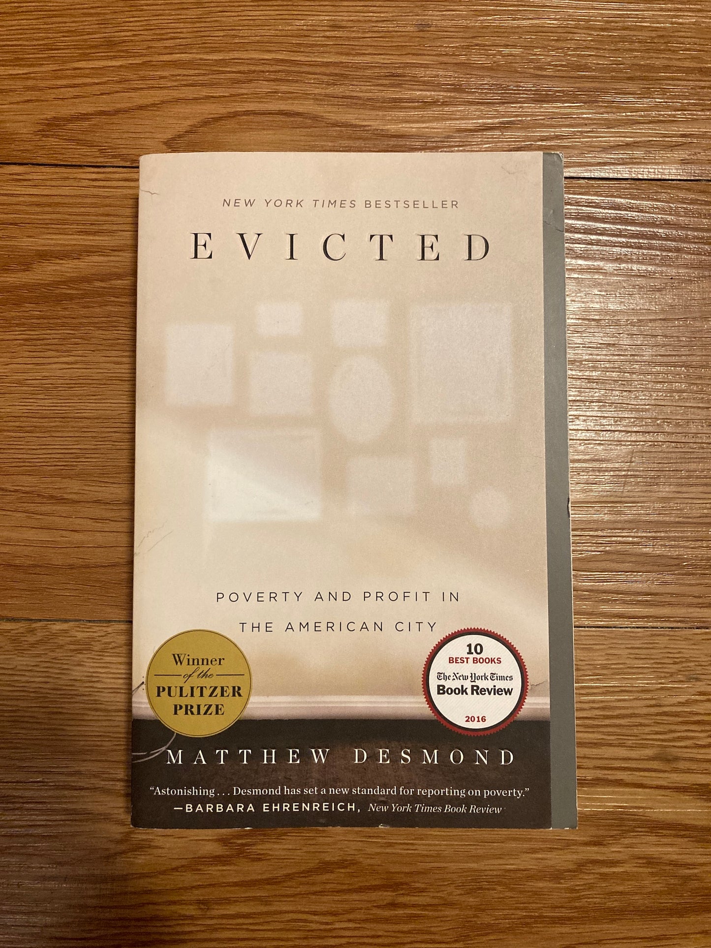 Evicted: Poverty and Profit in the American City, Matthew Desmond