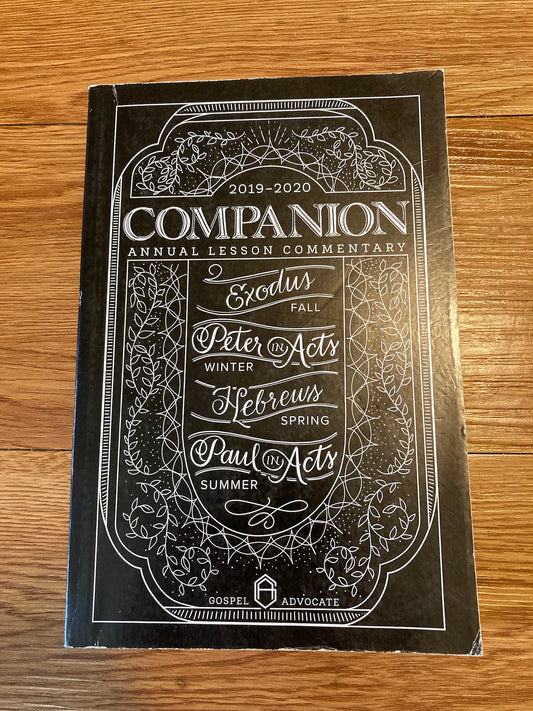 2019-2020 Companion Annual Lesson Commentary