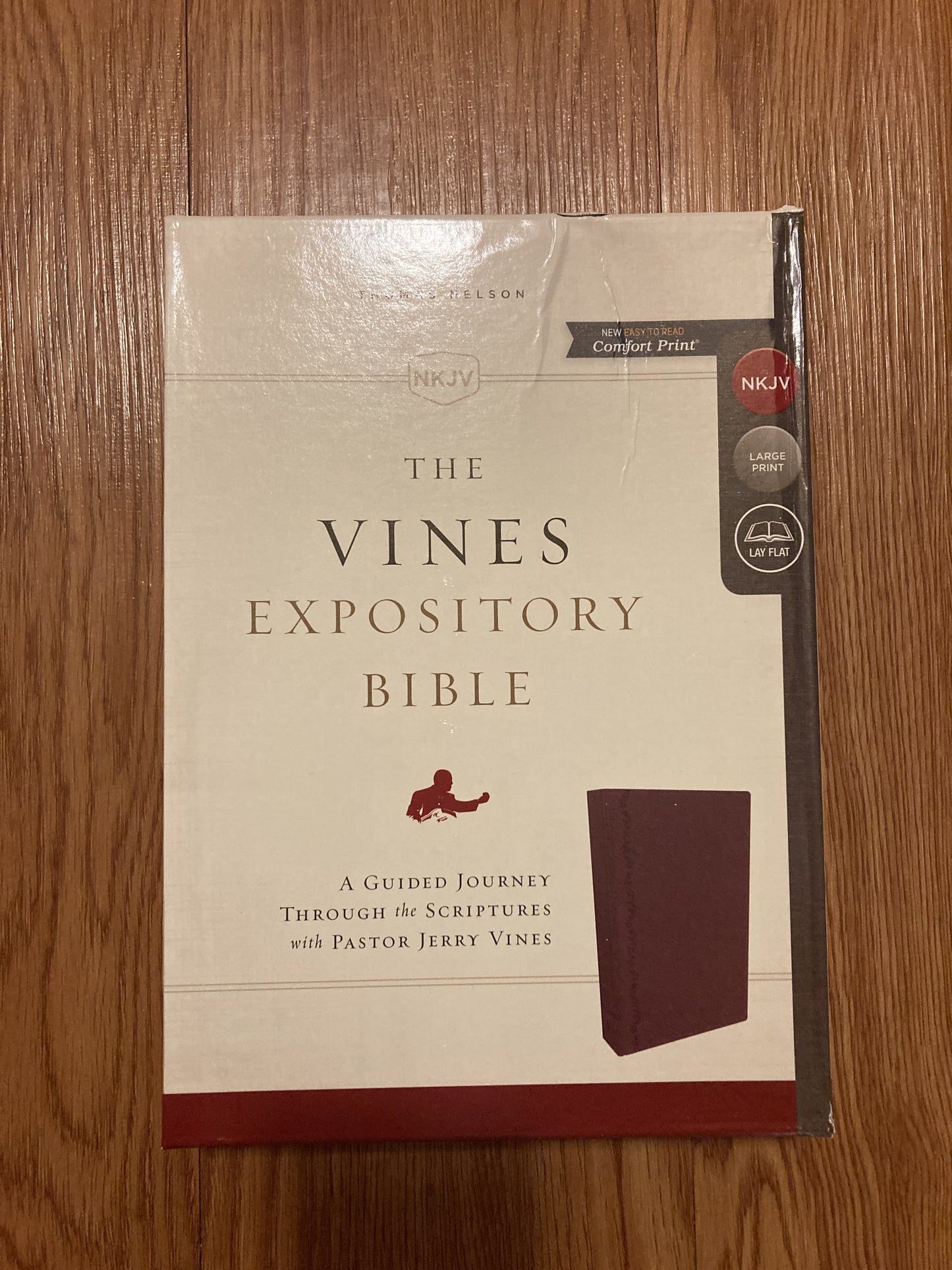 The NKJV, Vines Expository Bible, Leathersoft, Purple, Comfort