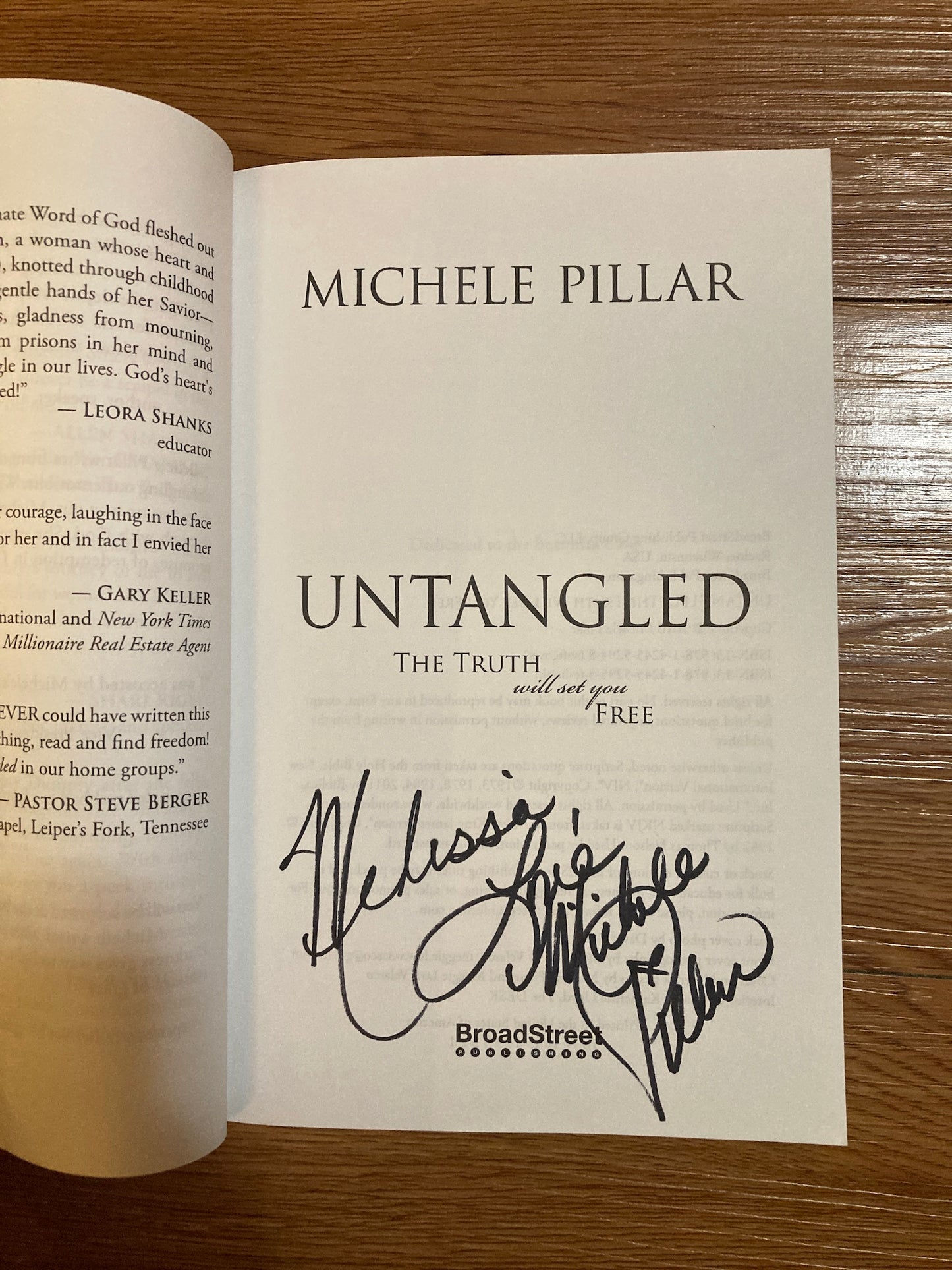 Untangled: The Truth will set you Free, Michele Pillar