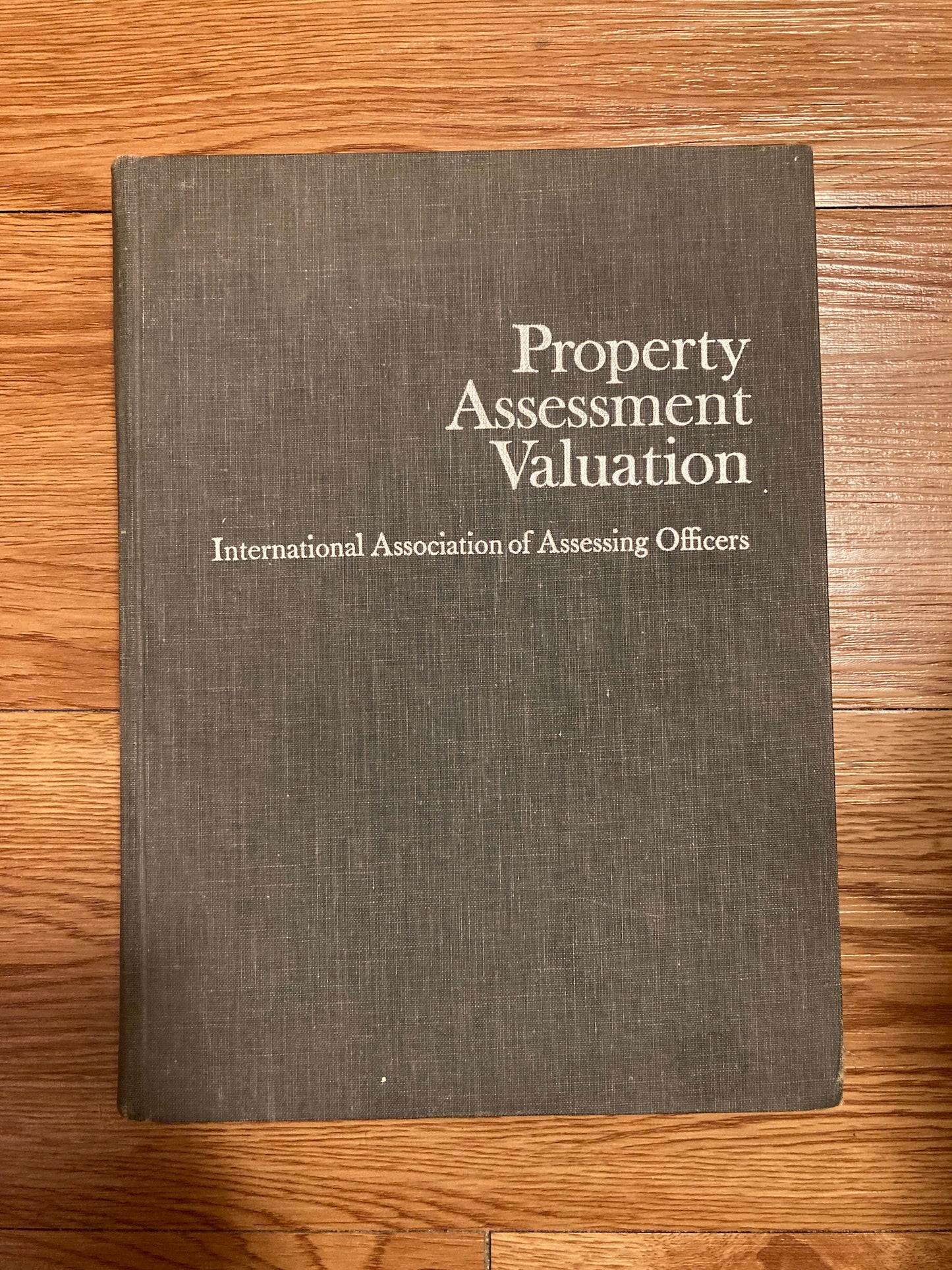 Property Assessment Valuation, Association of Assessing Officers