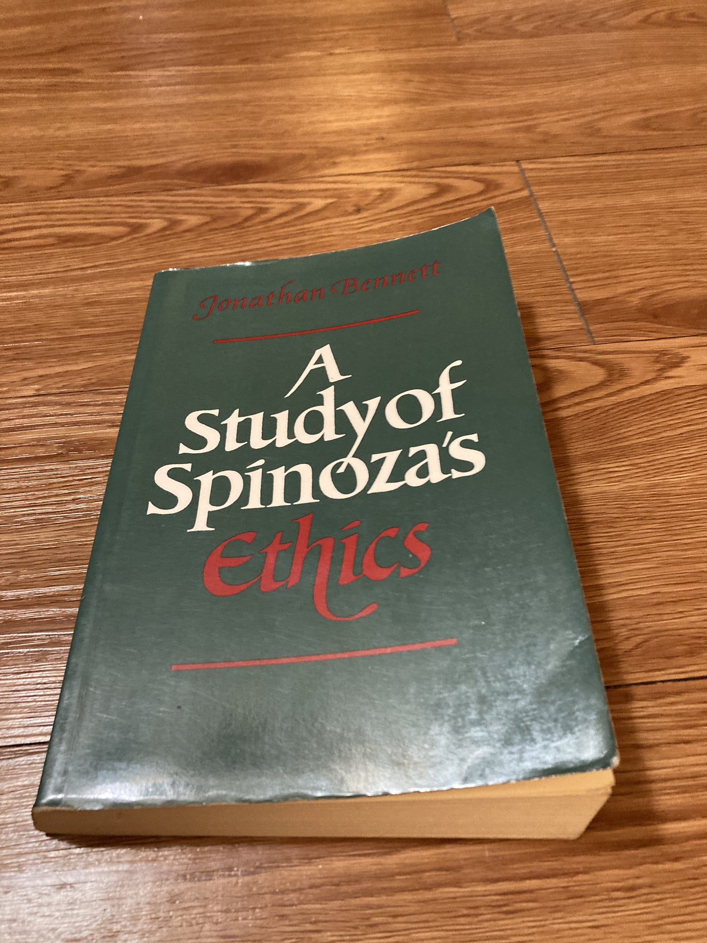 A Study of Spinoza's Ethics