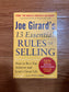 Joe Girard's 13 Essential Rules of Selling: How to Be a Top